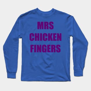 Mrs Chicken Fingers iCarly Penny Tee Long Sleeve T-Shirt